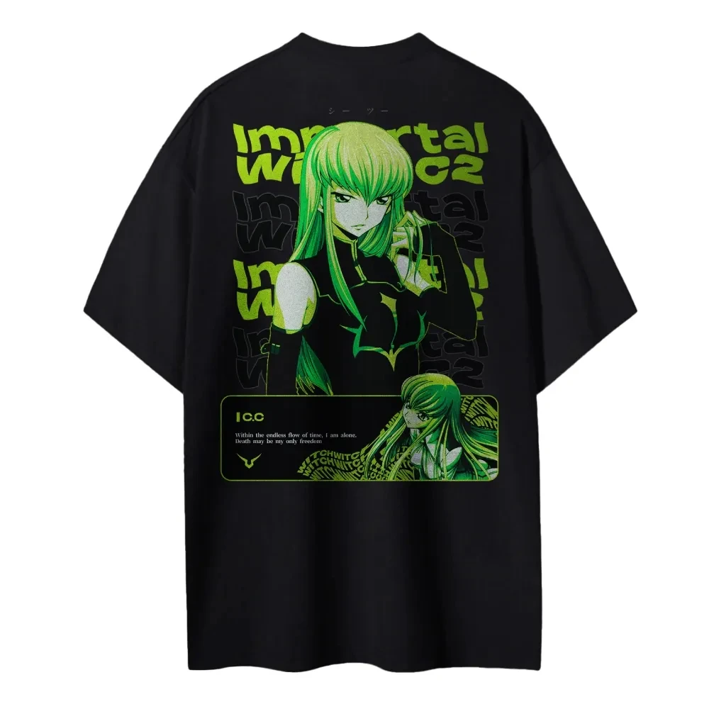 Anime Merchandise Shop - تي شيرت كود جياس الجديد C.C.