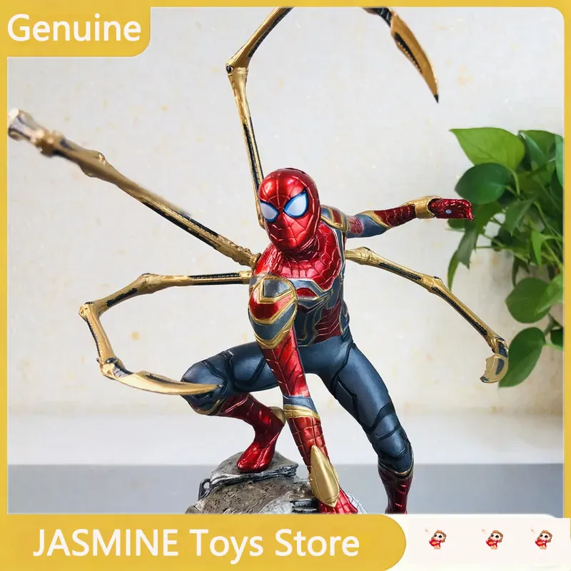Anime Merchandise For Kids - تمثال سبايدرمان بطول 17 سم، شخصية