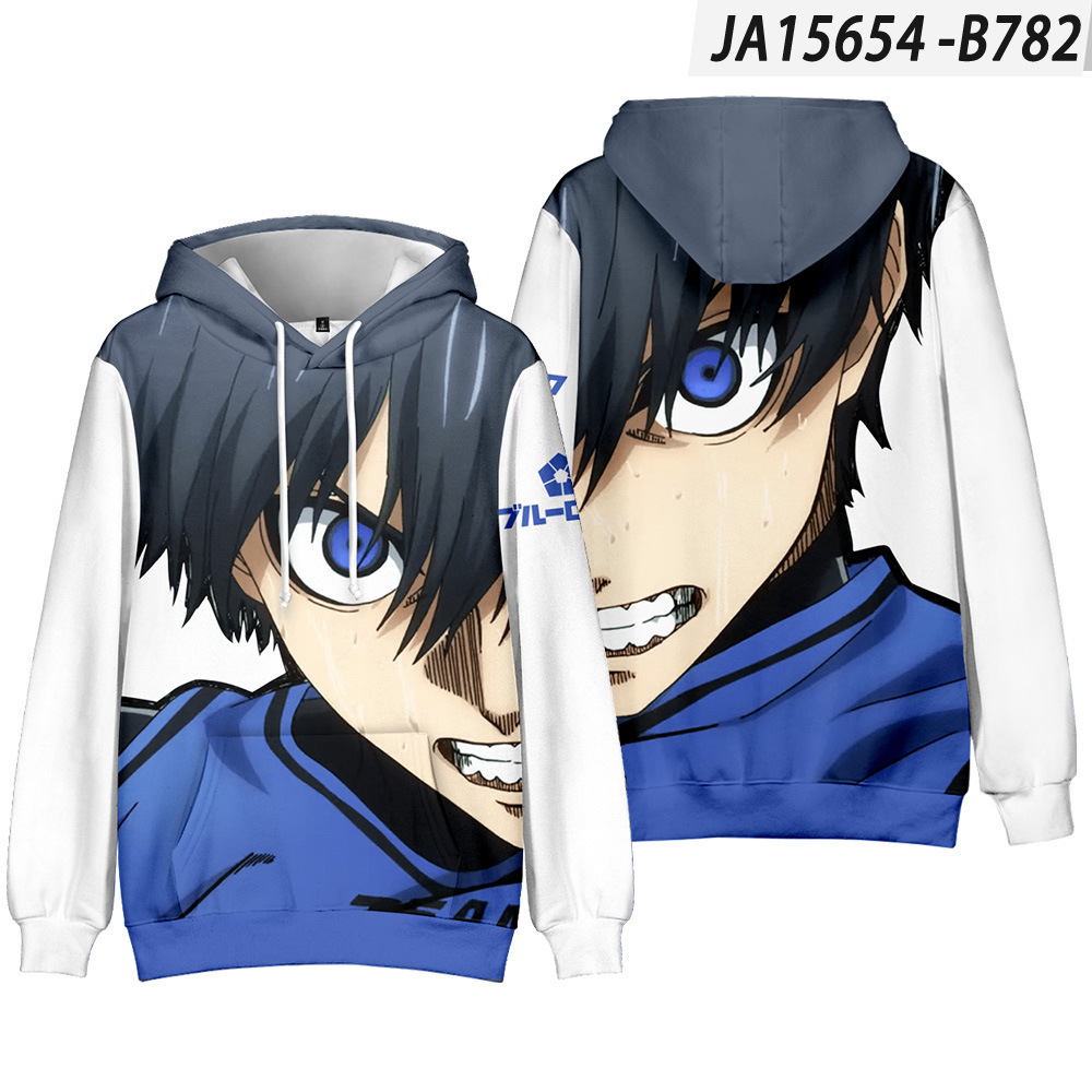 Anime Merchandise Hoodie - 2026 منتجات أنمي BLUE LOCK الجديدة،
