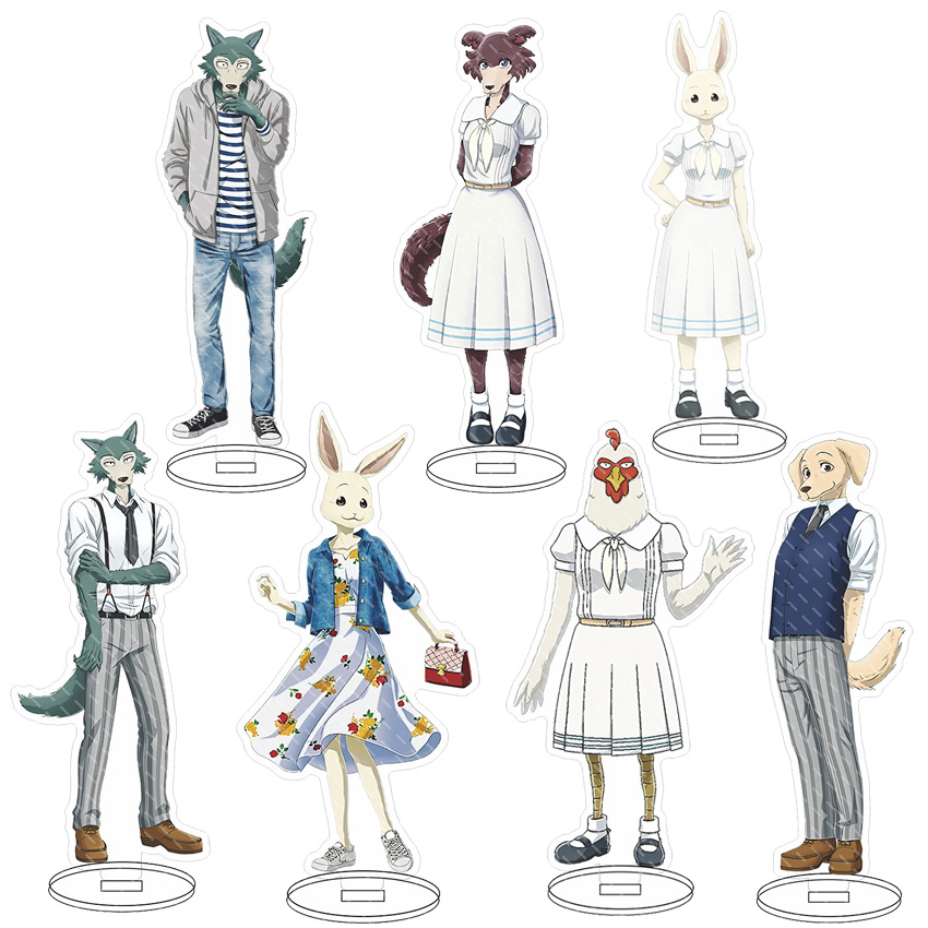 Anime Merchandise Collection - تماثيل أكريليك أنمي بيستارز بطول 16