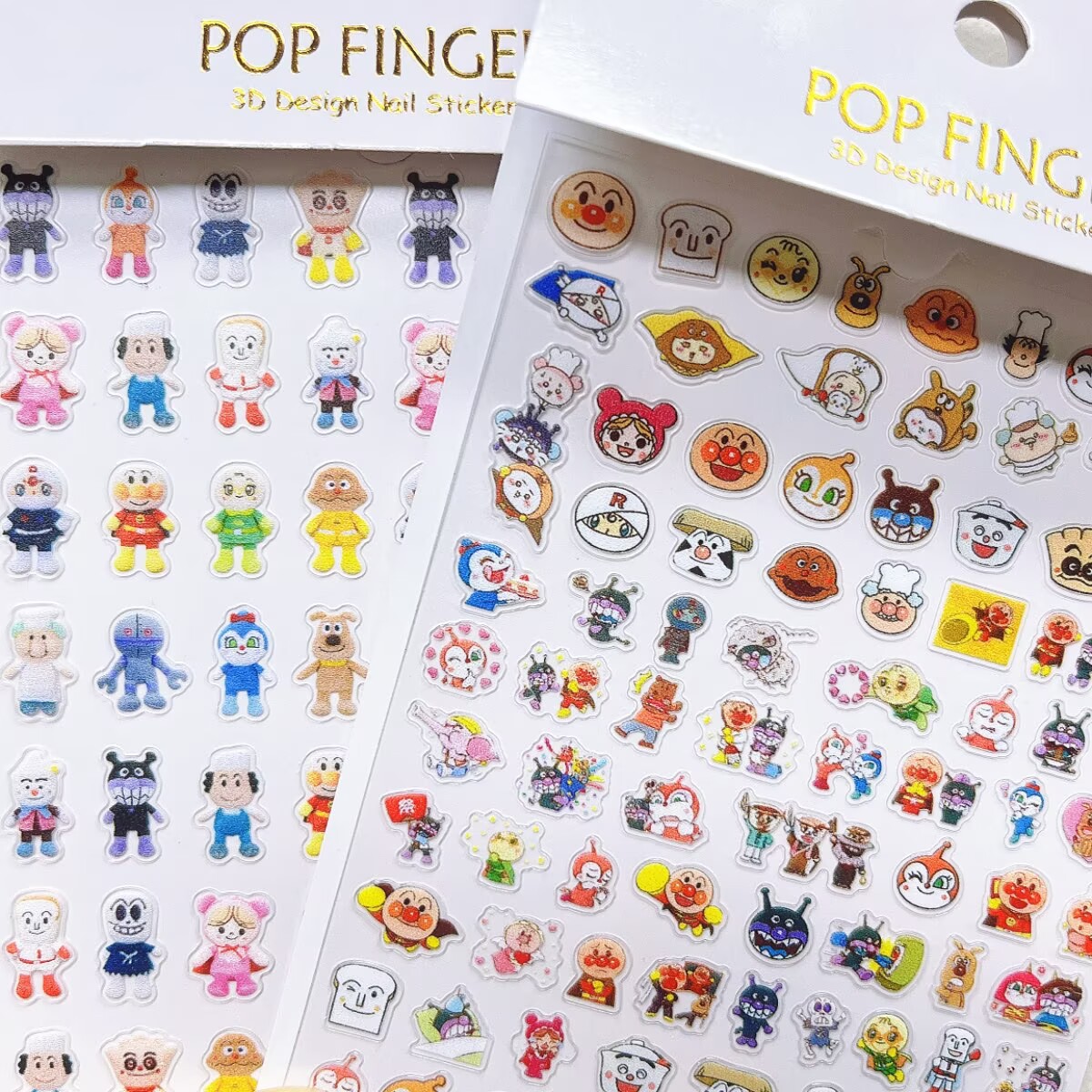Anime Merchandise Nepal - 5/10 قطع ملصقات أظافر كرتونية على