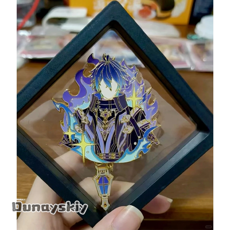 Anime Merchandise Hoodie - CR6.18* شارة معدنية محفورة سداسية الشكل