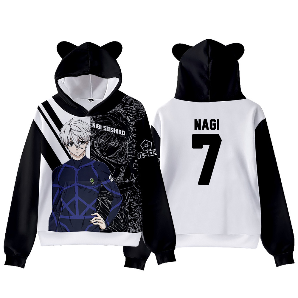 Anime Merchandise Hoodie - هودي جديد ثلاثي الأبعاد بتصميم أنيمي