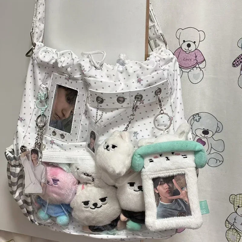 حقيبة ظهر برباط منقط ذات سعة ك - مراجعة Anime Tote Bag وسعره