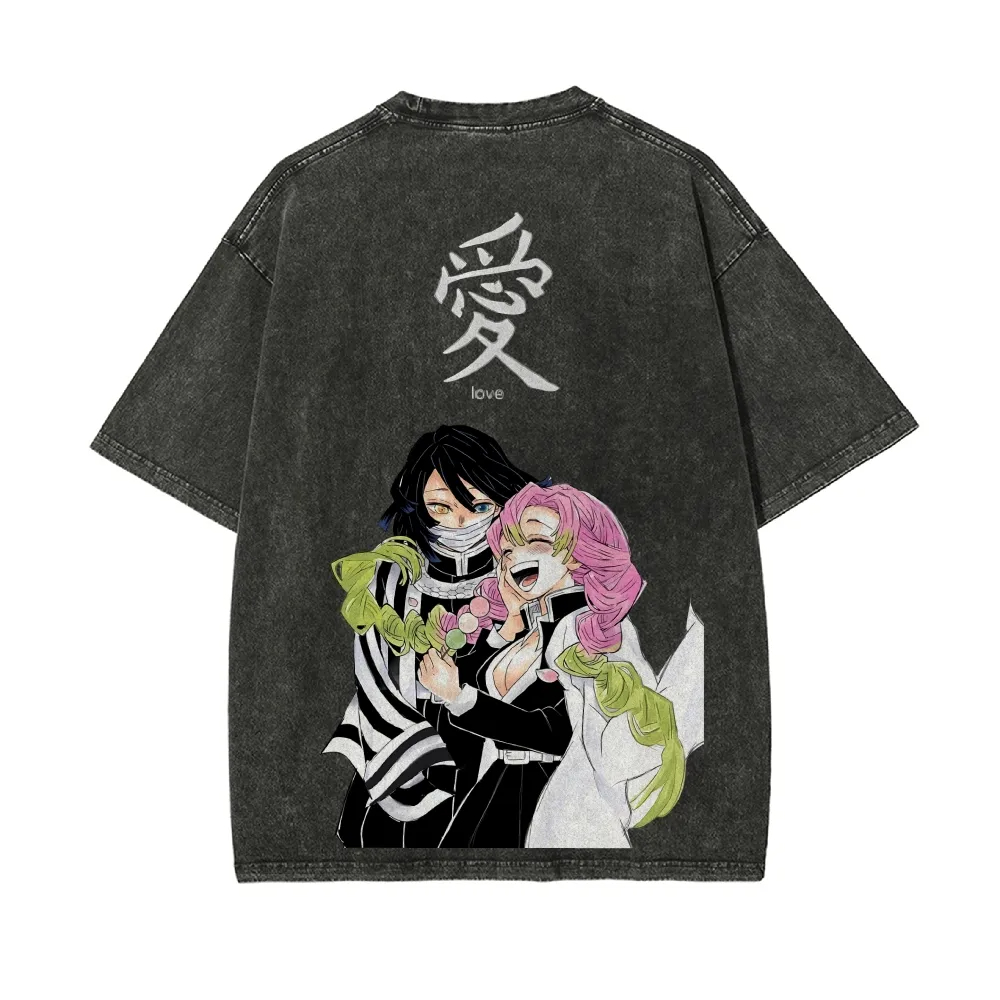 كيميتسو نو يابا تي شيرت مغسول  - مراجعة Anime Merchandise Shop وسعره