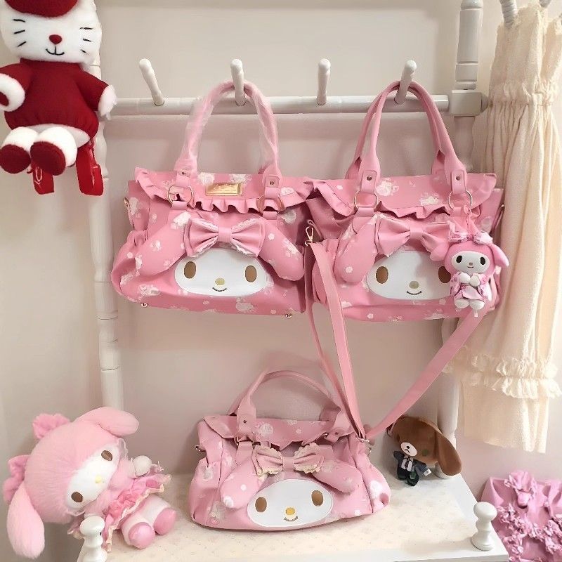 حقيبة كتف كرتونية لطيفة من ماي - مراجعة Anime Tote Bag وسعره