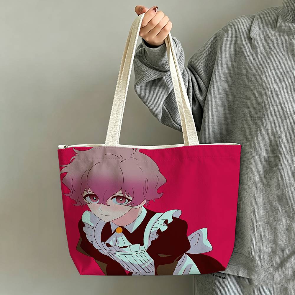 حقيبة قماشية مطبوعة بتصميم أنم - مراجعة Anime Merch Shopping وسعره