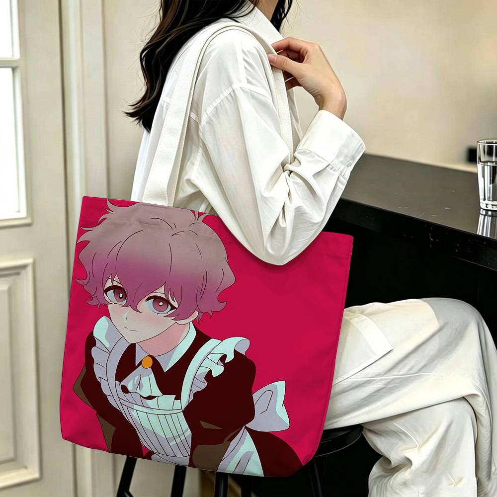 حقيبة قماشية مطبوعة بتصميم أنم - مراجعة Anime Merch Shopping وسعره