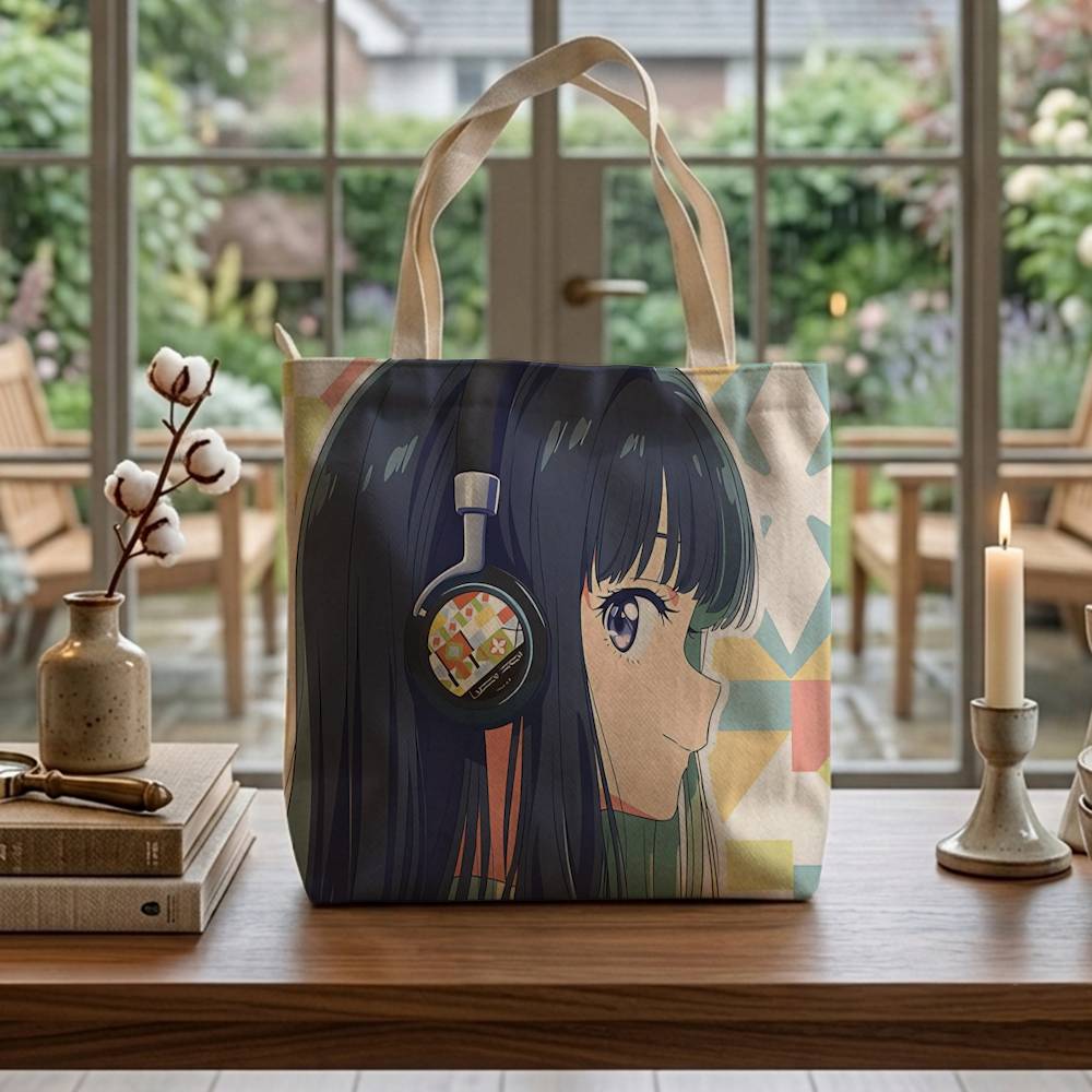 حقائب تخزين من قماش الكانفاس ا - مراجعة Anime Merch Shopping وسعره