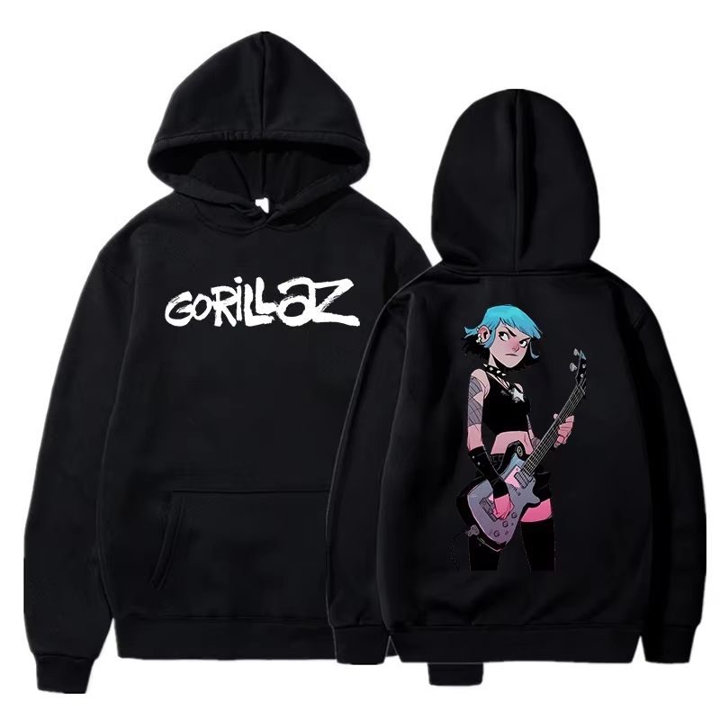 سويت شيرت بتصميم غوريلاز، مغسو - مراجعة Anime Merch Shopping وسعره